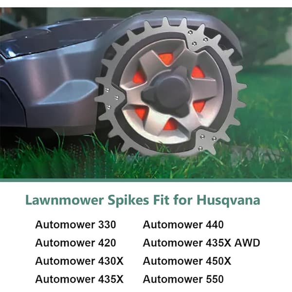 Forbedrede trekkpigger for HUSQVARNA robotgressklippere