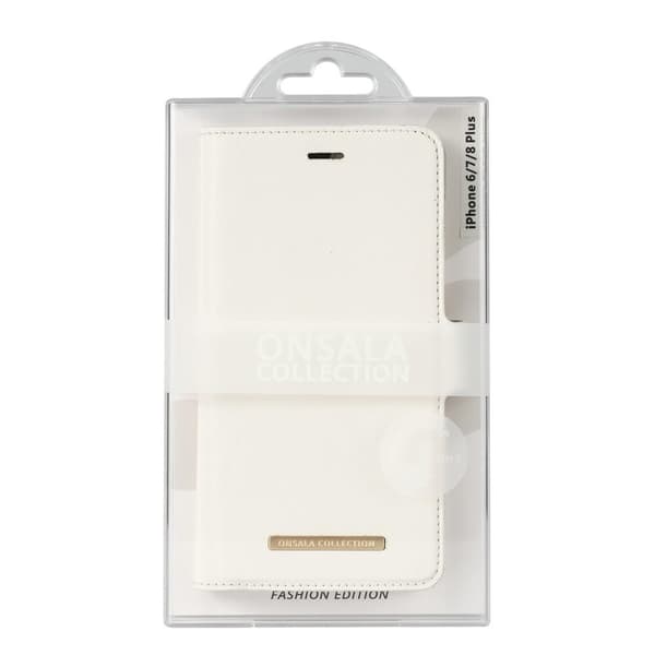 COLLECTION Lompakko Saffiano White iPhone6/7/8 Plus