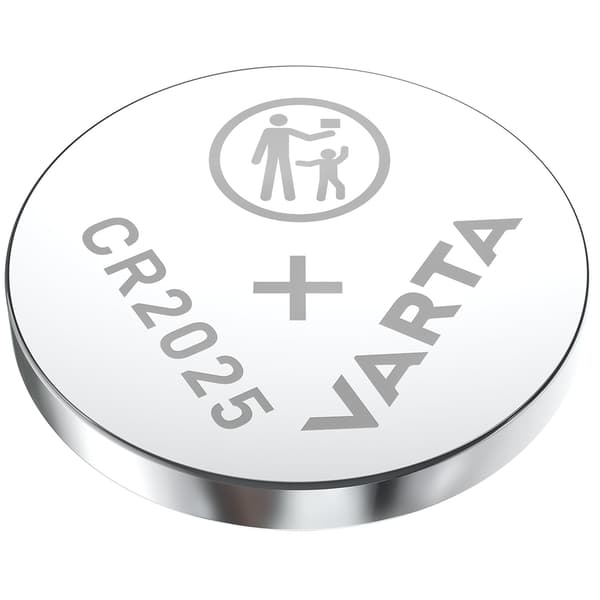 CR2025 3V litiumknappcellebatteri 2-pakning