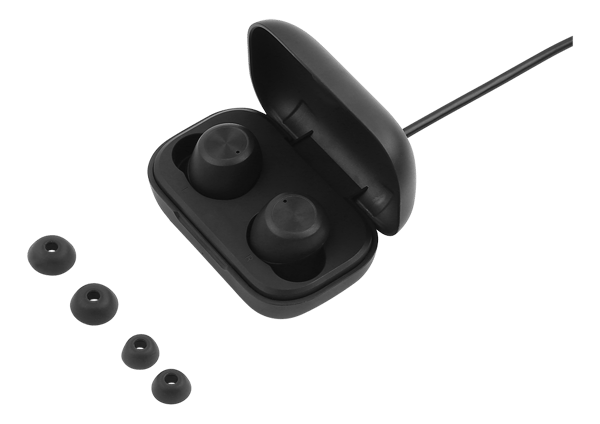 T210 TWS in-ear earbuds with charging case, TWS, black