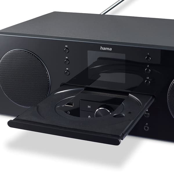 FM/DAB+/CD/BT Internetradio DIR1570CBT Musta
