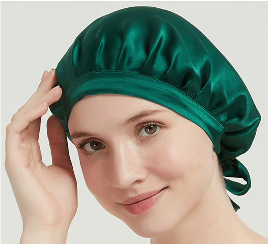16 Momme Silk Sovmössa Green