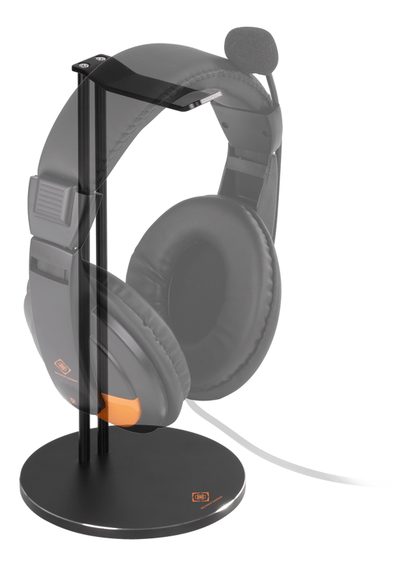 Headphone stand, black