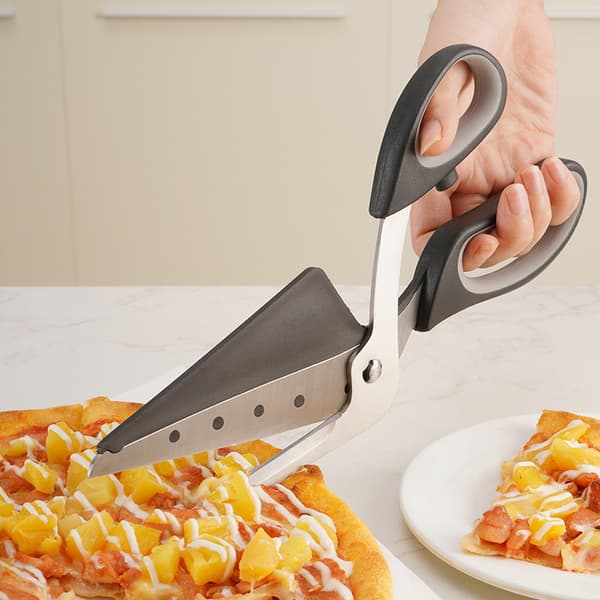 Pizzasax i Rostfritt stål med Spatel