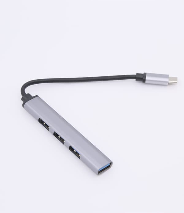 USB-Hubb, USB-C med 4 USB-portar, 5 Gbps