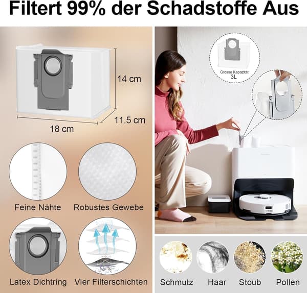 Reservedelssett til Roborock S8 Pro Ultra