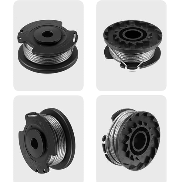 Trådsneller med trimmertråd for Bosch EasyGrassCut 18-230 gresstrimmer Black