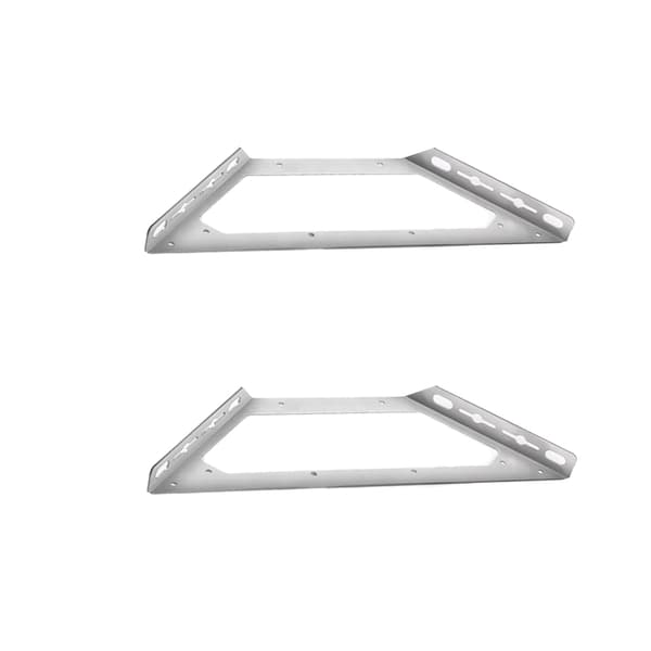 Kraftig L-vinkelhörnfäste - 2-pack