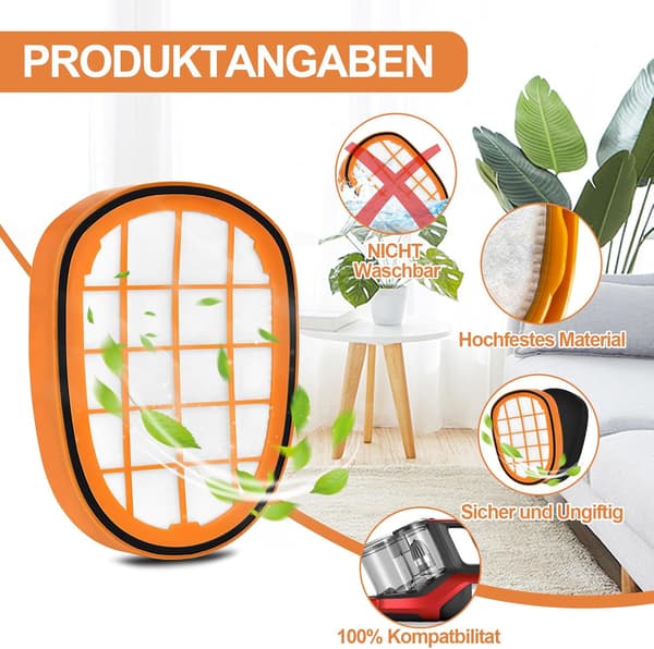 Erstatningsfiltre for Philips SpeedPro Max støvsuger