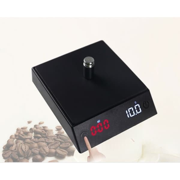 Precision Pour-Over Coffee Scale 500g/0.01g with Timer, LED Display, USB-C Rechargeable