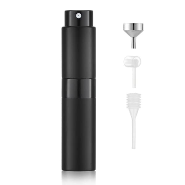 Liten refill sprayflaska för parfym 8 ml Black