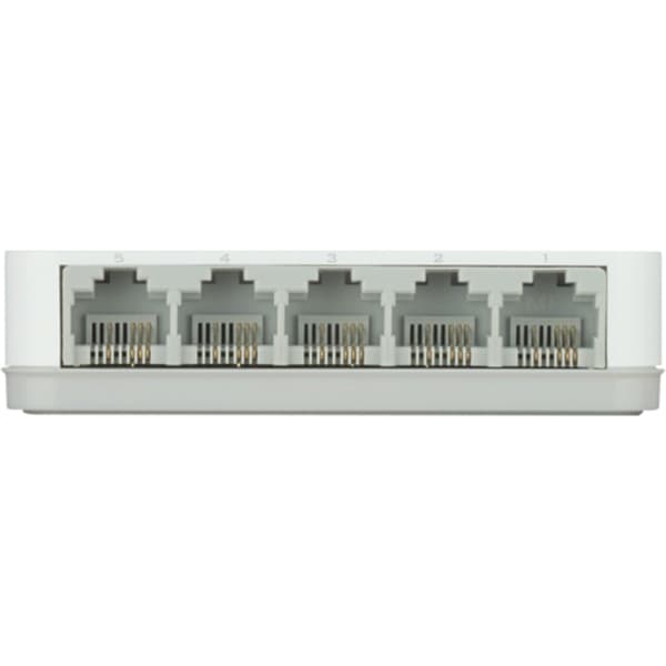 5-Port Eth. Easy Desktop Switch, 5-port 10/100Mbps, white