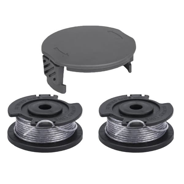 Trådsneller med trimmertråd for Bosch EasyGrassCut 18-230 gresstrimmer Black