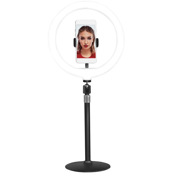 Ring light för smartphone Ø25cm m bordsstativ