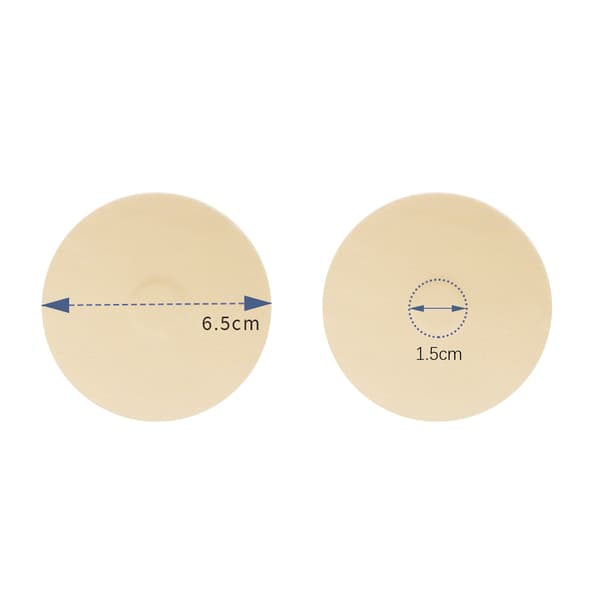 Irrotettavat hengittävät rintaliivit diameter  6.5cm