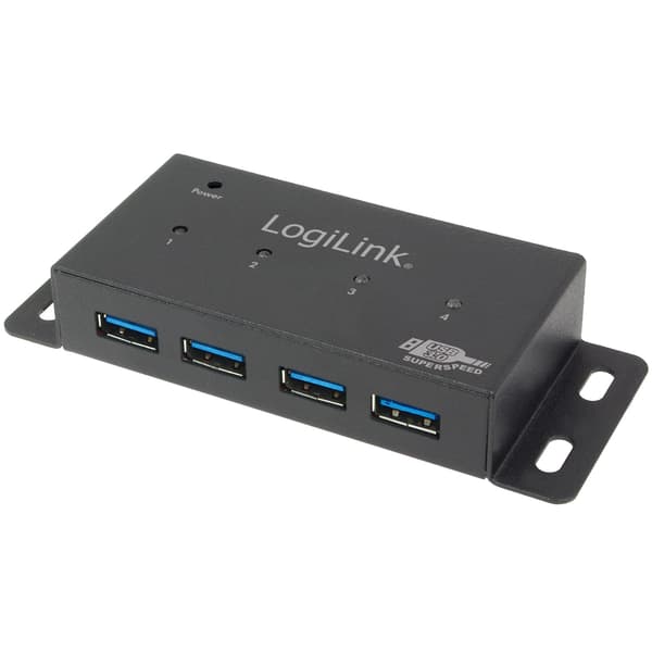 USB 3.0-hub med 4 porter