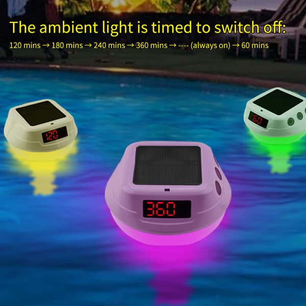 Flytande Pooltermometer med LED-Display, TS-PL01