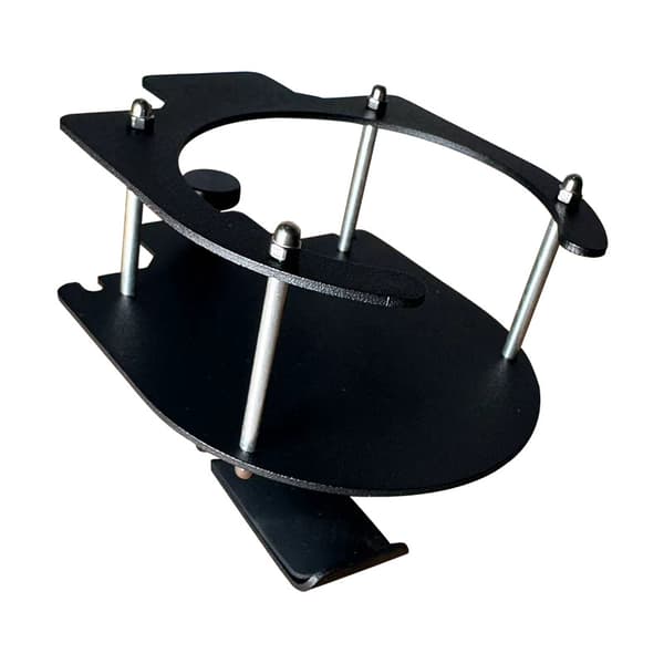 Headset-stativ med kopholder - Sort