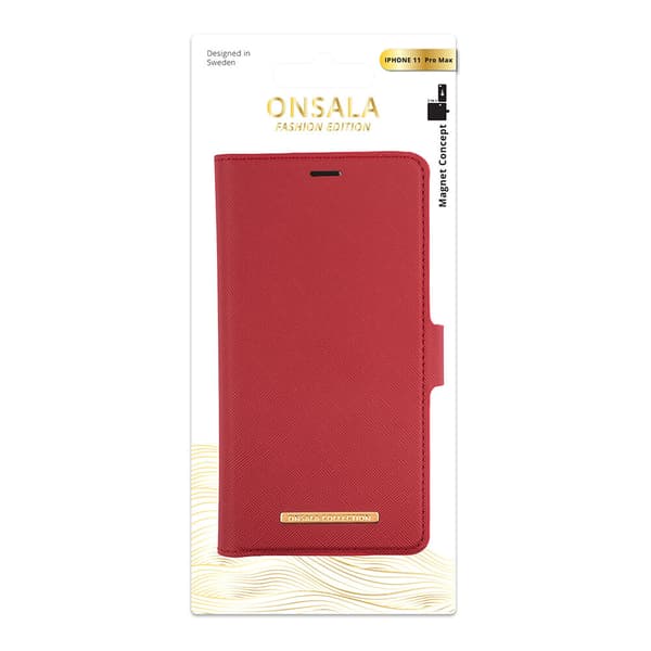 COLLECTION Lompakko Saffiano Red iPhone 11 Pro Max