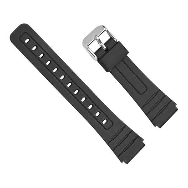 Klockarmband, 18 mm Klackbredd - Svart