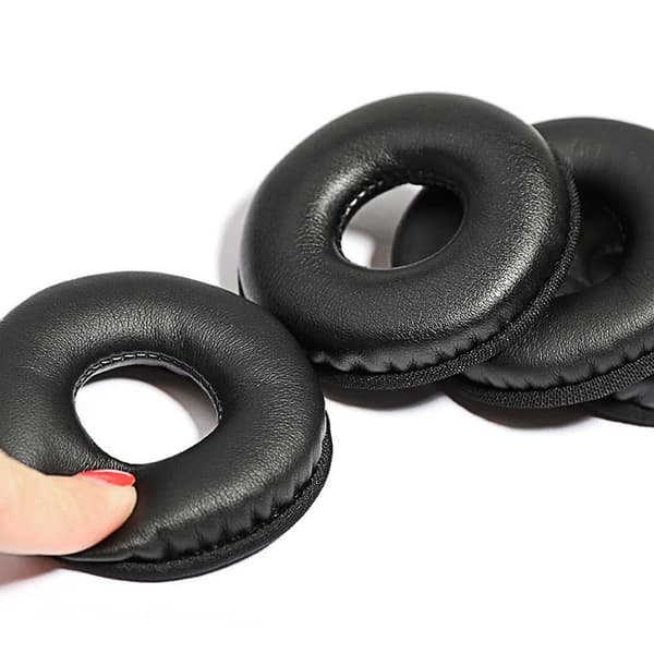 1 par öronkuddar för Logitech H600/H390 Black