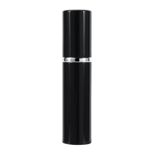 Mini genopfyldelig parfumeforstøverflaske 2-pak Black 5 ml