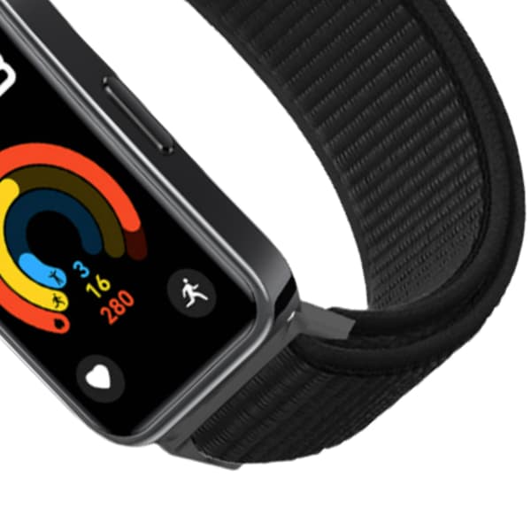 Nylon urrem til Huawei Band 8/9 Black