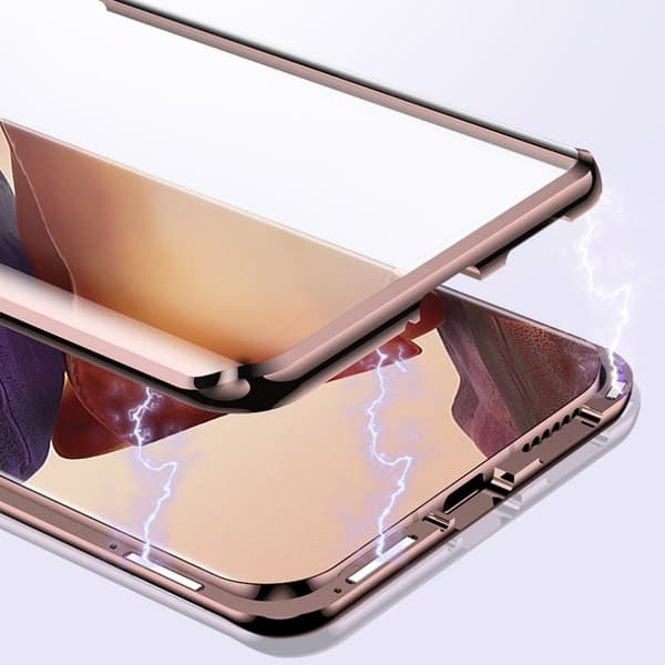 Samsung magnetisk mobiltaske Silver Samsung S23