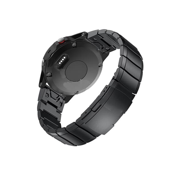 Urrem Quick Release til Garmin Smartwatches Black 20 mm