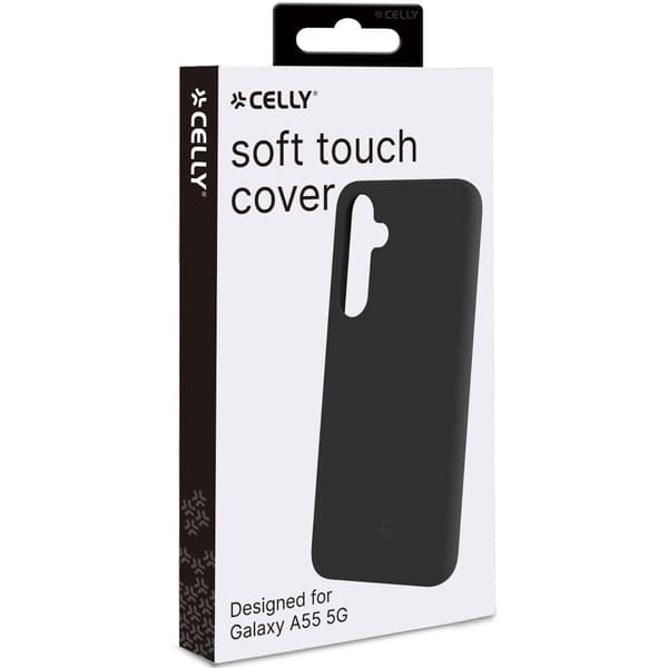 Cromo Soft gummideksel Galaxy A55 5G Sort