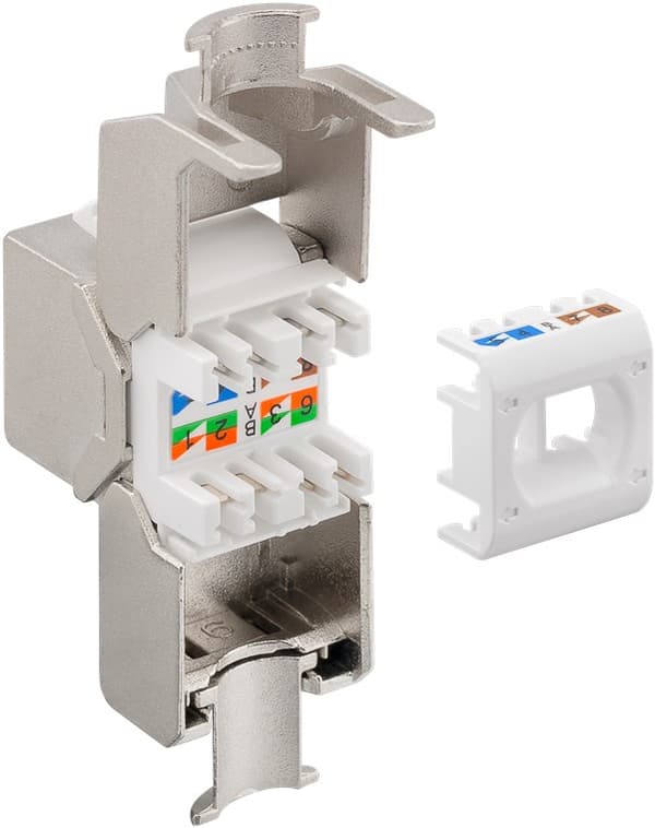 Keystone modul RJ45 CAT 8.1, STP, GHMT-certifierad