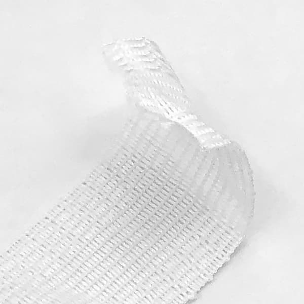 Strygbart kantbånd White 5 m