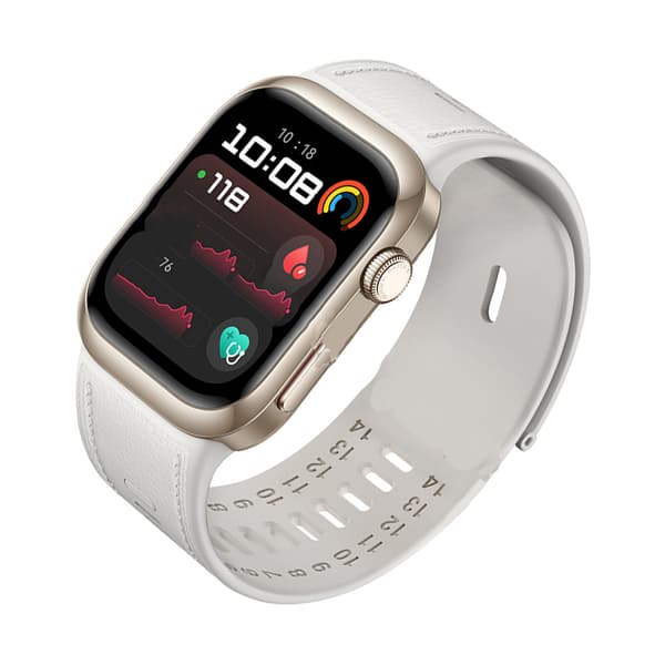 Stilfulde silikonestropper til Huawei Watch D2 White