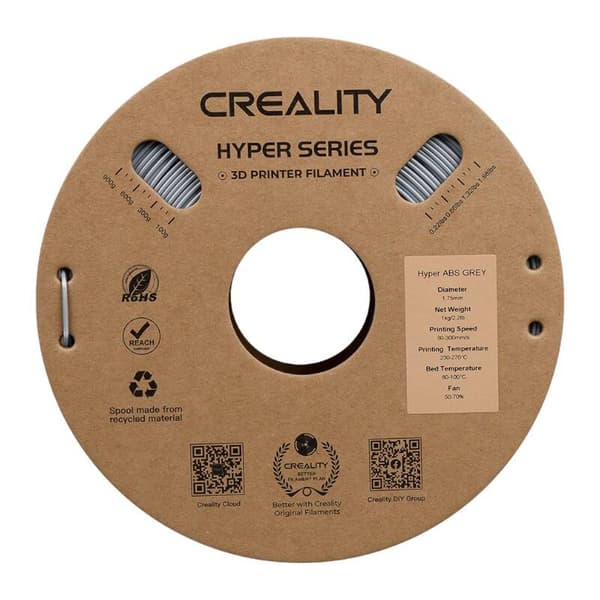 Hyper ABS Filament Creality (harmaa)