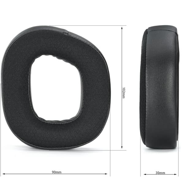 Premium øreputer for Turtle Beach Stealth 700 Gen 2 - 2-pakning