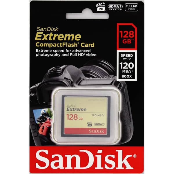 CF Extreme 128 GB 120MB/s UDMA7