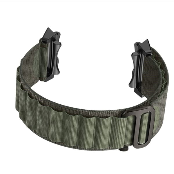Kompatibel med nylon loop rem til Amazfit T-Rex 2 Green