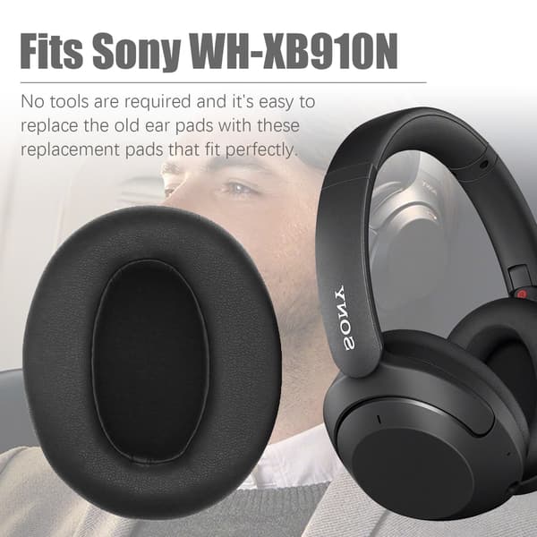 Øreputer, 1 par Black Sony WH-XB910N