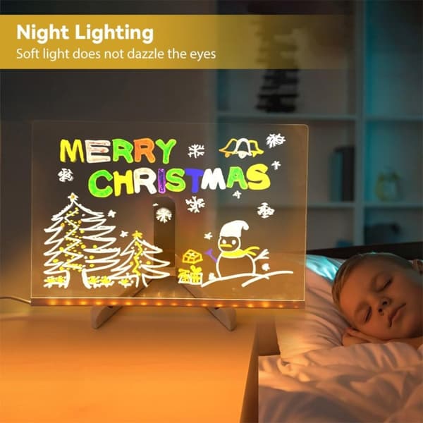 Läpinäkyvä LED-viestitaulu – Valaise luovuutesi Medium