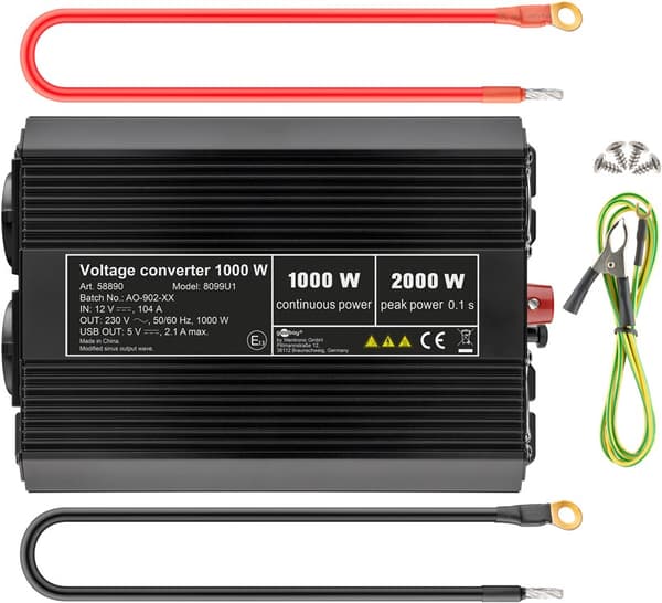 Spenningsomformer 1000 W