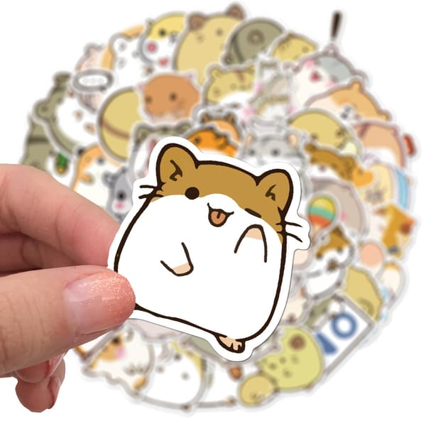 Hamsteritarrat 50 kpl pakkaus MultiColor