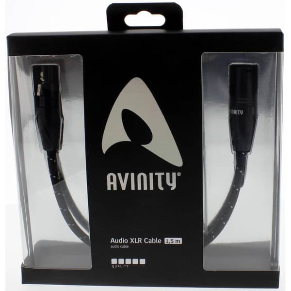 nity XLR-Kabel 1,5 m Gullbelagt
