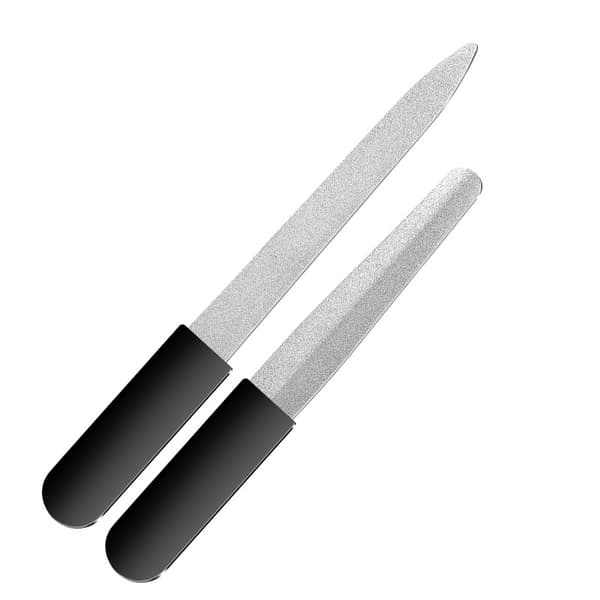 Professionelt neglefilsæt i rustfrit stål til glatte negle