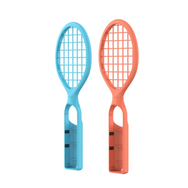Forbedr dit spil: SWITCH 2 tennis ketsjer sæt - blå & orange