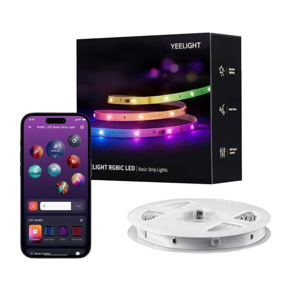 Pasek LED RGBIC Yeelight Led Basic Strip Lys 12m
