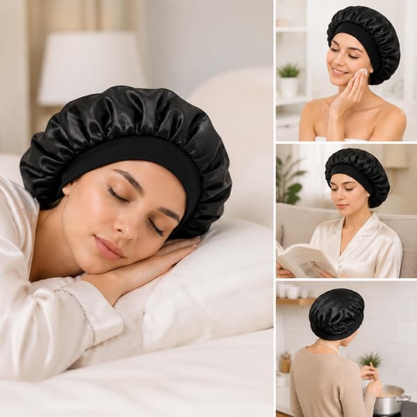 Sovmössa Nattmössa (one size) Black