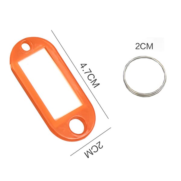 Multifunktionell Nyckelring, 50-pack Orange