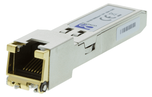 SFP 1000Base-T, RJ45, Cat5, 100m