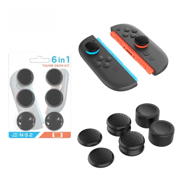 Kompatibel med spelupplevelse med Switch2 Controller Joystick Caps