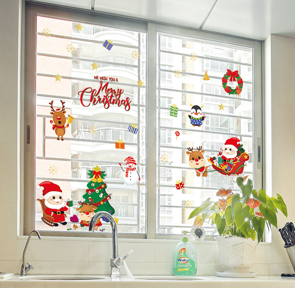 Stickers julmotiv 2-pack